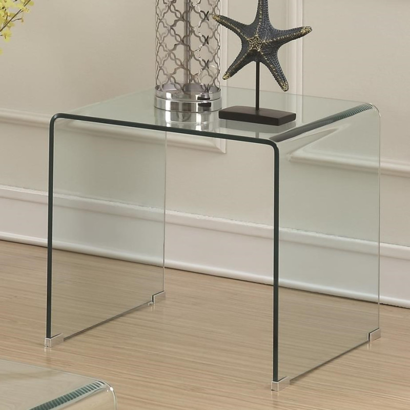 70532 Clear Acrylic End Table