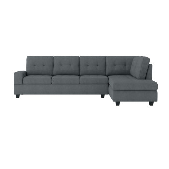 9507DGY*SC 2-Piece Reversible Sectional Maston
