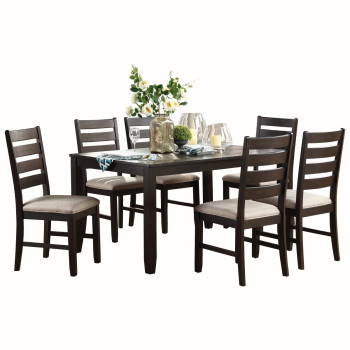 5709 7-Piece Pack Dinette Set Blair Farm