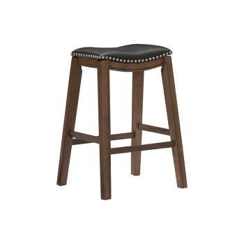 5682BLK-29 29 Pub Height Stool, Black Ordway