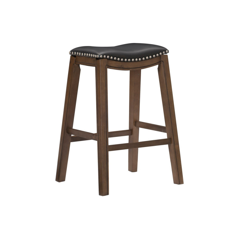 5682BLK-29 29 Pub Height Stool, Black Ordway
