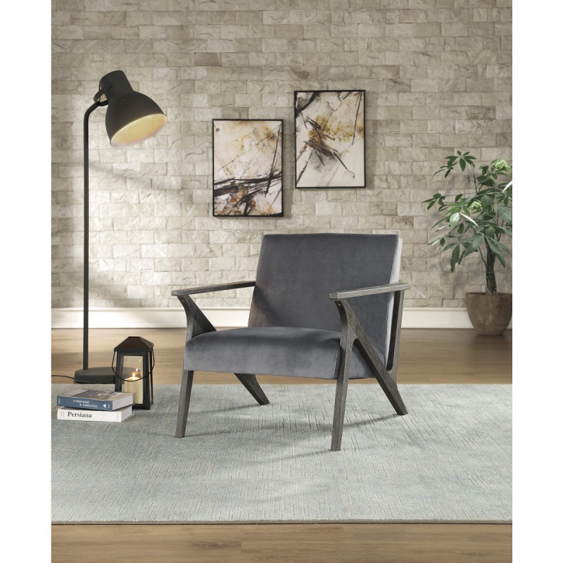 1111GY-1 Accent Chair Coriana