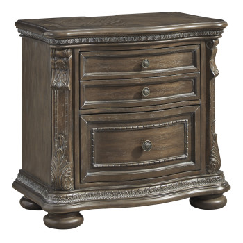 B803 Charmond Two Drawer Night Stand