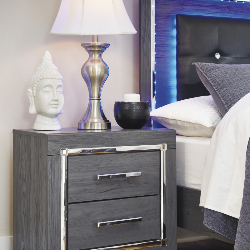 B214 Lodanna Two Drawer Night Stand