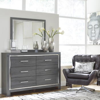 B214 Lodanna Dresser + Bedroom Mirror