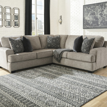 56103 Bovarian RAF Sofa w/Corner Wedge + LAF Loveseat