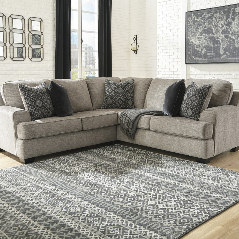 56103 Bovarian RAF Sofa w/Corner Wedge + LAF Loveseat
