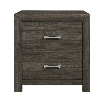 2145NP-4 Edina Night Stand - Brown-Gray