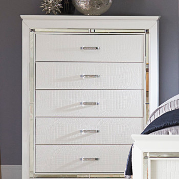 1916W-9 Allura Chest - White