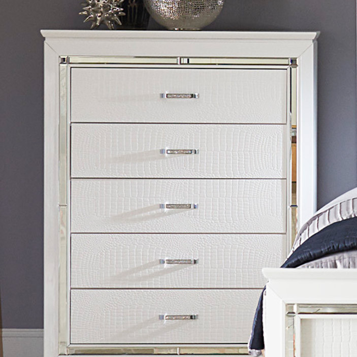 1916W-9 Allura Chest - White