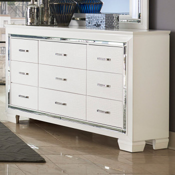 1916W-5 Allura Dresser - White