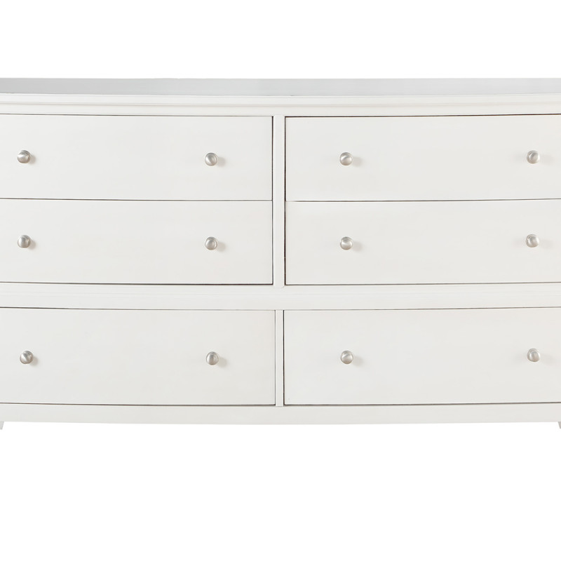 1730WW-5 Cotterill Dresser - White Finish over Birch Veneer