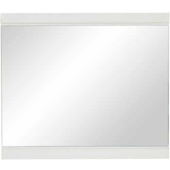 1678W-6 Kerren or Keren Mirror - White High Gloss
