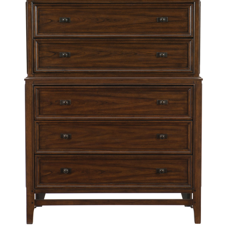 1649-9 Frazier Park Chest - Brown Cherry