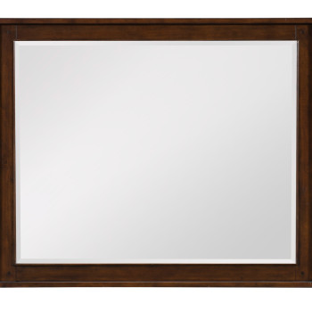 1649-6 Frazier Park Mirror - Brown Cherry