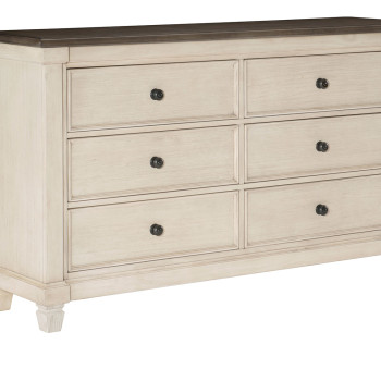 1626-5 Weaver Dresser - Antique White