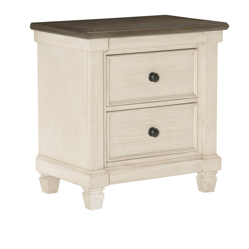 1626-4 Weaver Night Stand - Antique White