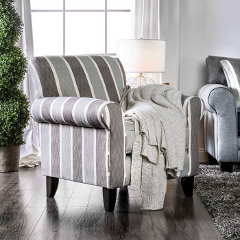 SM8141 MISTY STRIPE CHAIR