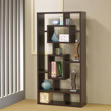 800259 Casual Cappuccino Bookcase