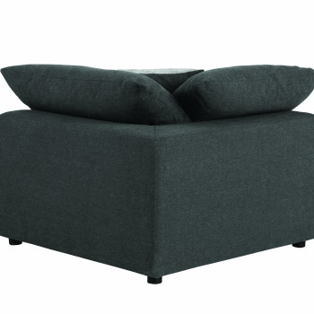551325 Serene Upholstered Corner Charcoal