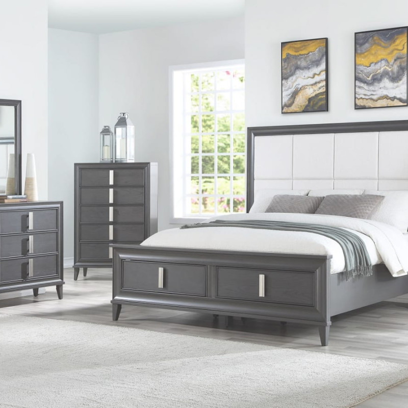 Lorraine Three Piece (Q. Bed, Dresser, Mirror) 