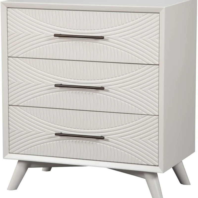 1867-04 Tranquility White Small Chest