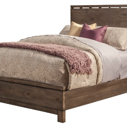 1700-08F Sydney Weathered Grey Full Panel Bed