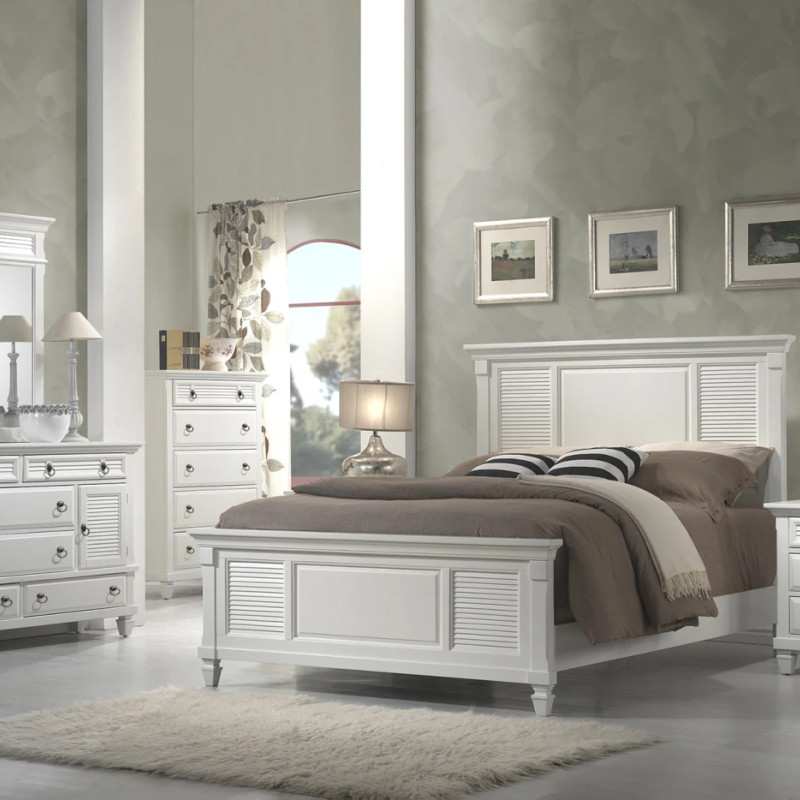 Winchester 4 pc (CK Bed, N/S, Dresser, Mirror)