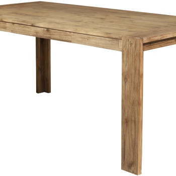 Seashore Natural Fixed Top Dining Table