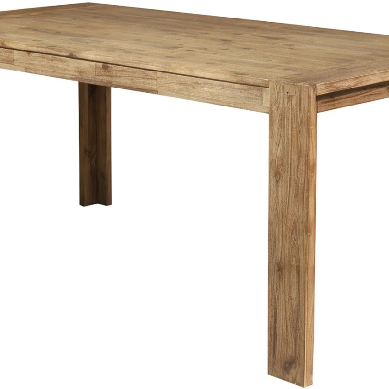 Seashore Natural Fixed Top Dining Table