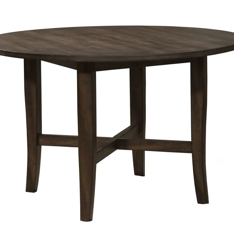 Arendal Burnished Dark Oak Round Table