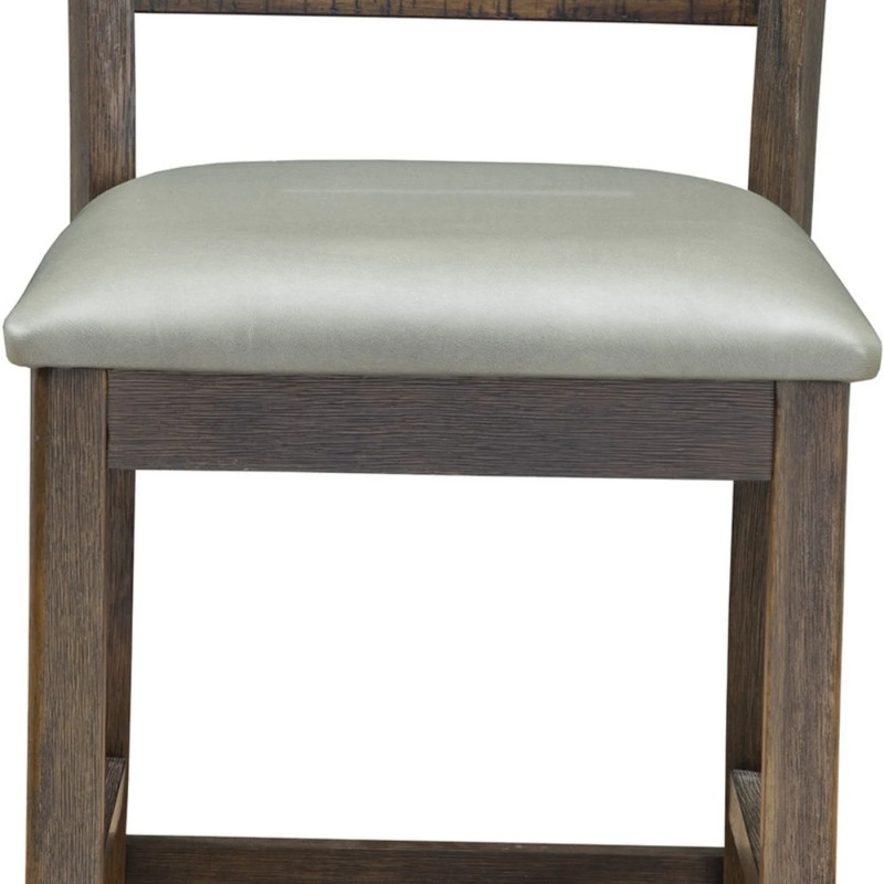 Emery Walnut Pub Height Chairs