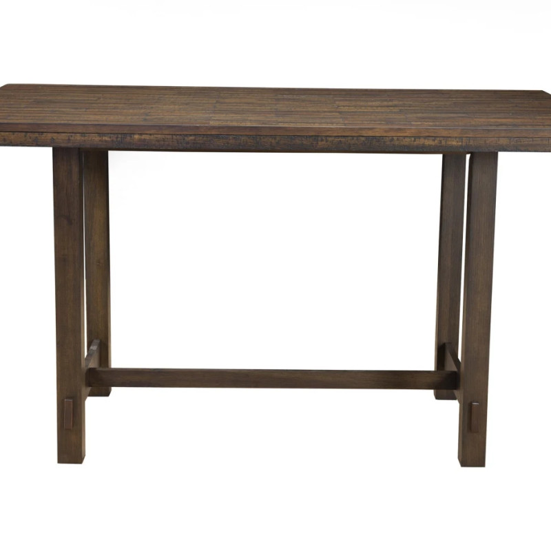 Emery Walnut Pub Height Dining Table