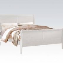 23827EK LOUIS PHILIPPE WHITE EK BED