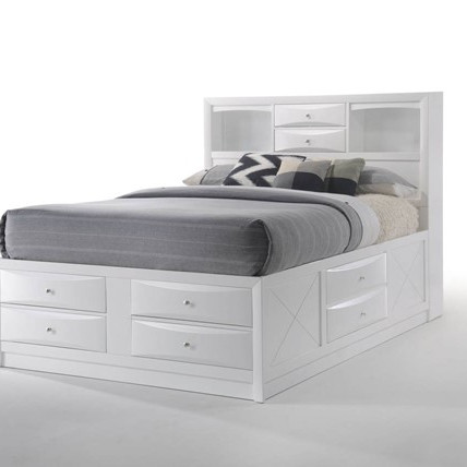 21710F IRELAND WHITE FULL BED