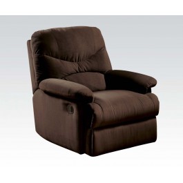 00635 CHOCOLATE MFB GLIDER RECLINER