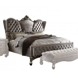 26817EK VERSAILLES SILVER E. KING BED