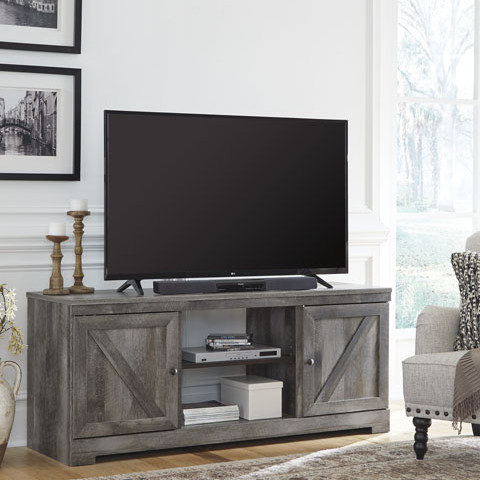 W440 Wynnlow LG TV Stand w/Fireplace Option