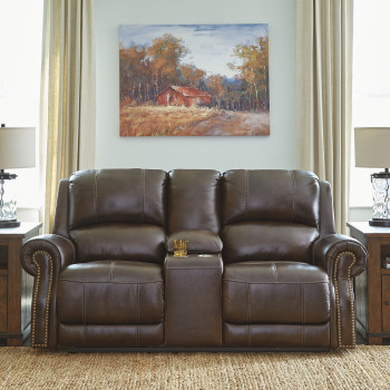 U84604 Buncrana PWR REC Loveseat/CON/ADJ HDRST