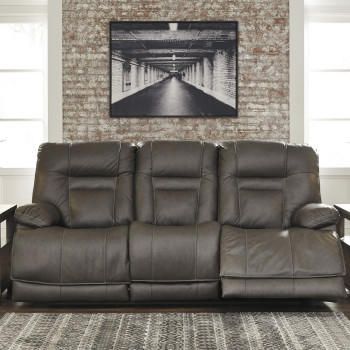 U54602 Wurstrow PWR REC Sofa with ADJ Headrest