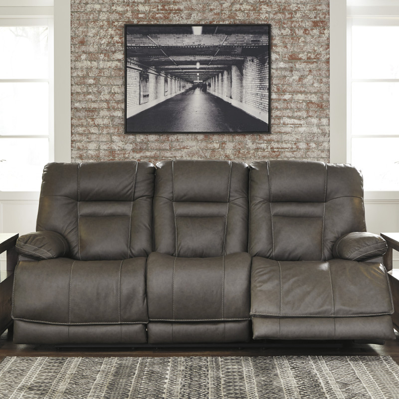 U54602 Wurstrow PWR REC Sofa with ADJ Headrest