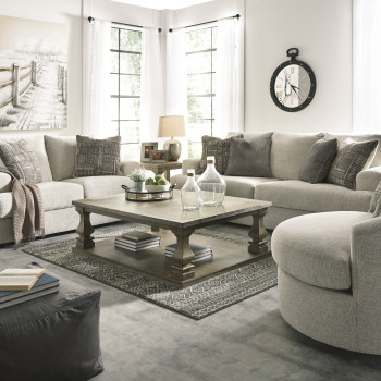 95104 Soletren 3PC SETS Sofa + Loveseat + Swivel Accent Chair