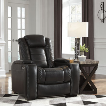 37003 Party Time PWR Recliner/ADJ Headrest