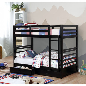 CM-BK588T-BK CALIFORNIA IV TWIN/TWIN BUNK BED