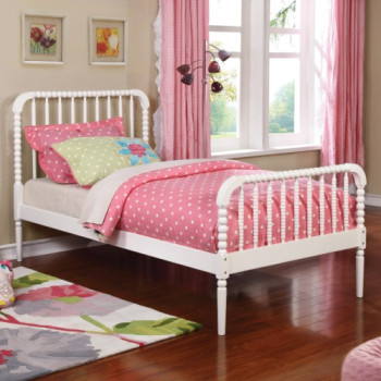 400415T Jones Twin Bed with Bobbin Motif
