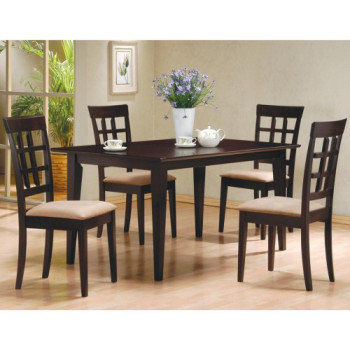 100771+4X2 Mix & Match 5 Piece Dining Set
