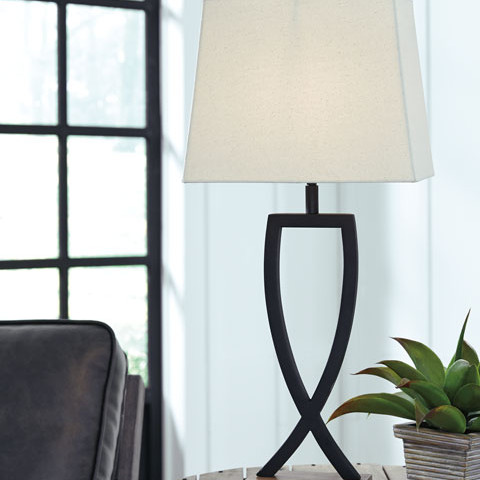 L204174 Makara Metal Table Lamp