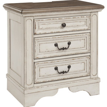 B743 Realyn Three Drawer Night Stand