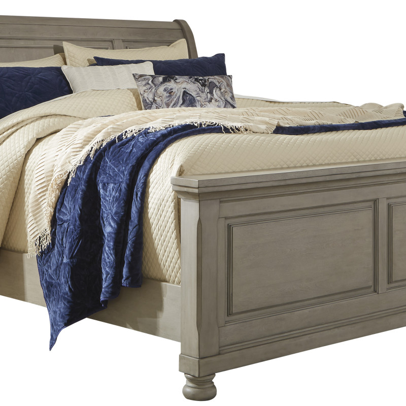 B733 Lettner Cal King Sleigh Bed