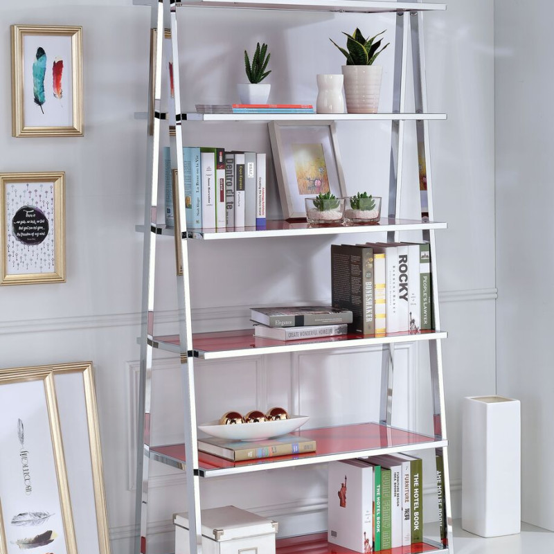 COLEEN RED BOOKSHELF 92453